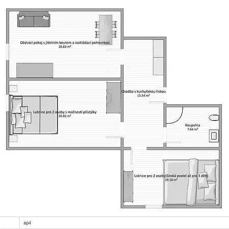 Apartman Sportrelax Albrechtice v Jizerských horách